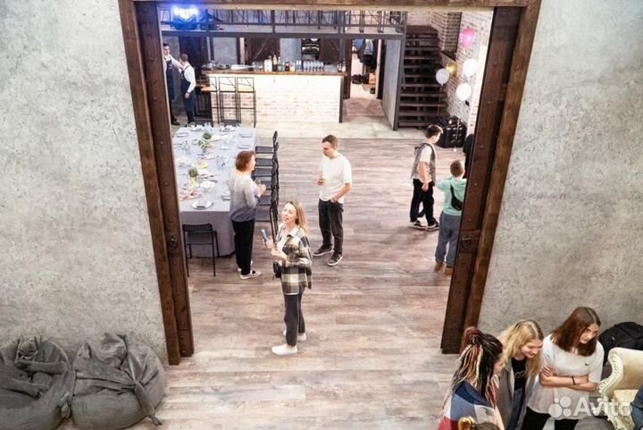 Аренда двухэтажного лофта 250 м.кв