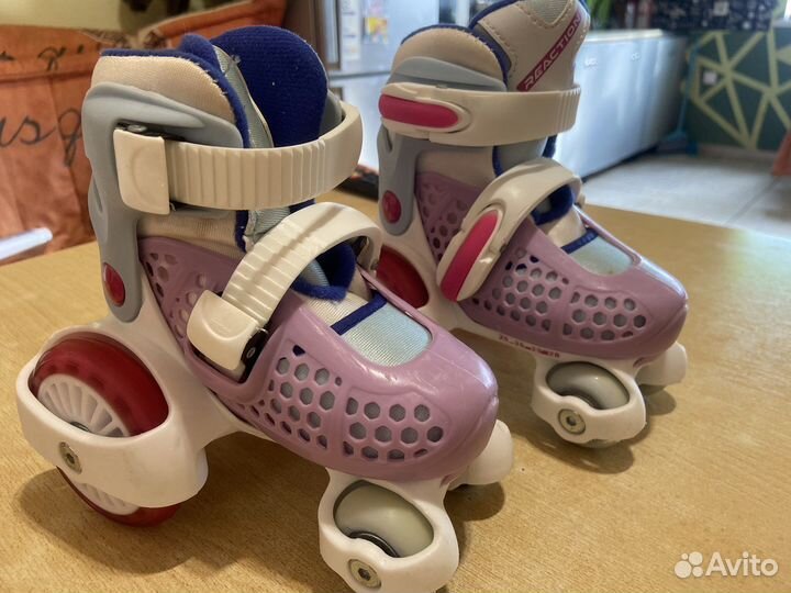 Роликовые коньки детские раздвижные