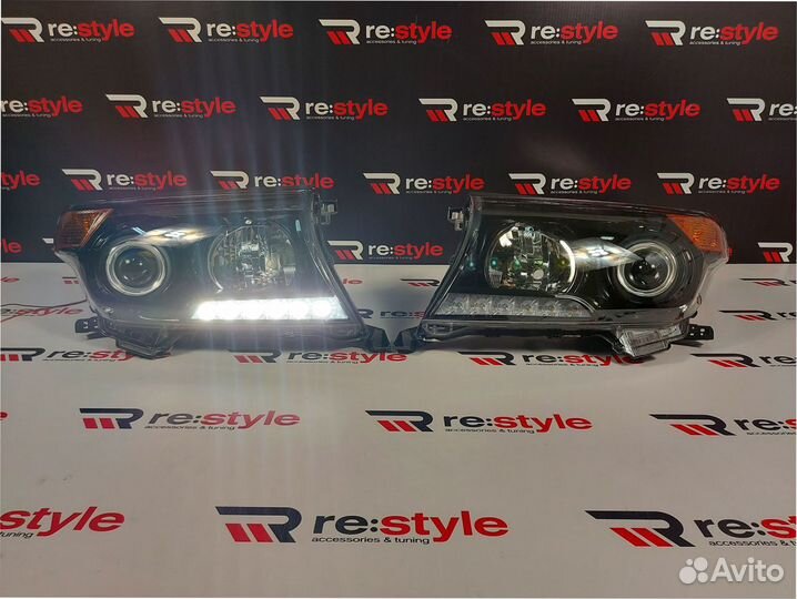 Фары Toyota Land Cruiser 200 2м D316