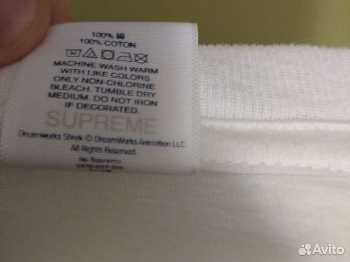 Supreme Shrek Tee футболка