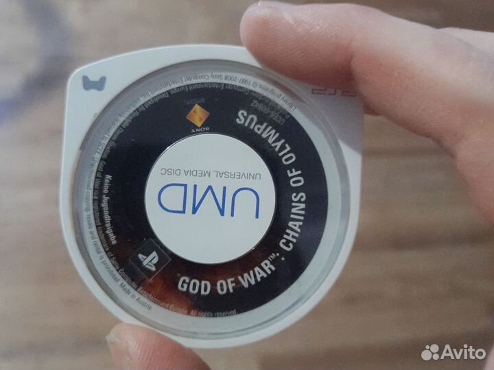 Диск для psp God of war:chains of olympus