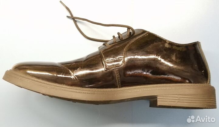 Ботинки лакированные армейские лабутены 42разм