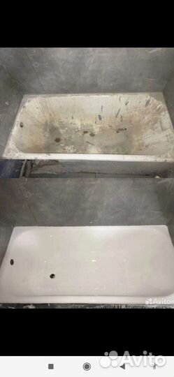Реставрация ваннв Ин жидкий акрил/литьевой мрамор