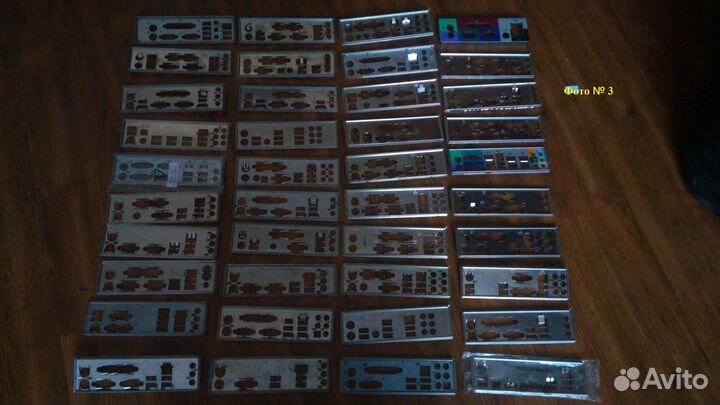 Заглушки для материнских плат и корпусов