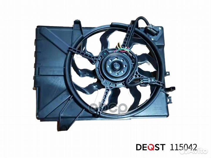 Вентилятор радиатора двигателя hyundai getz (TB