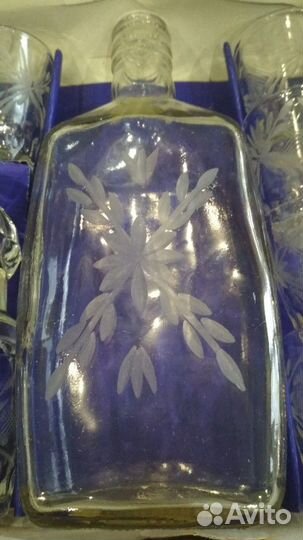 Набор рюмок и стопок + графин