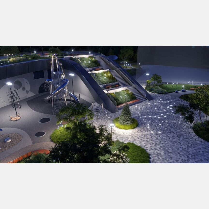 3-к. квартира, 72,3 м², 10/48 эт.