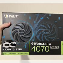 Новая Rtx 4070 Super OC