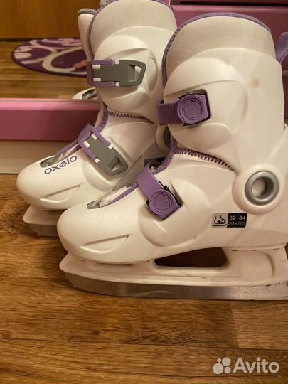 Коньки детские 32-34 р-р