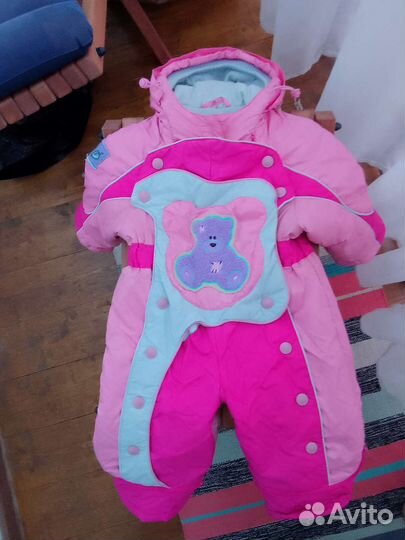 Зимний комбинезон для девочки