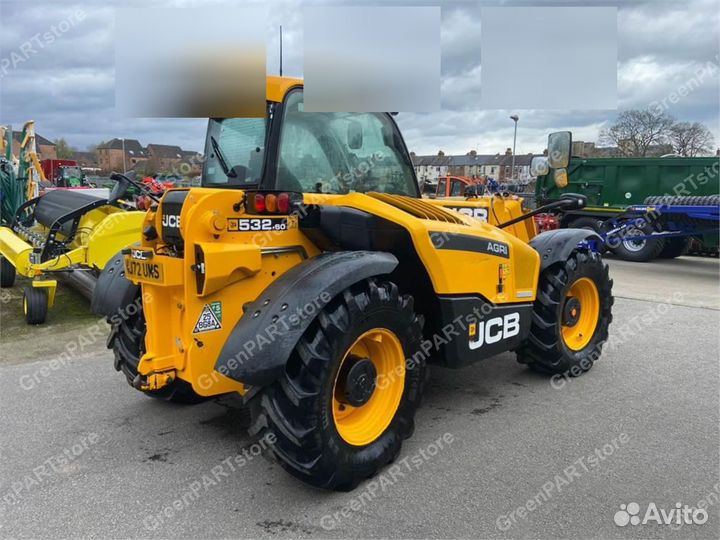 Телескопический погрузчик JCB 532-60 Agri, 2022