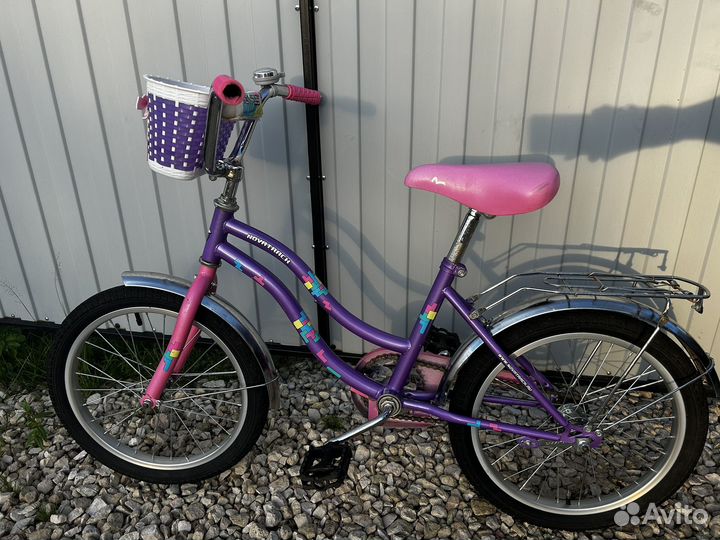 Велосипед детский 18 дюймов для девочки