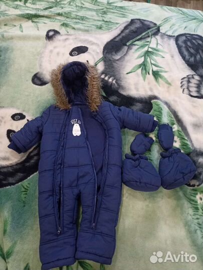 Комбинезон демисезонный 74