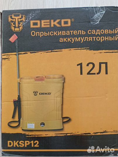 Опрыскиватель аккумуляторный Deco