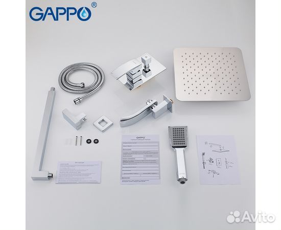 Душевая система скрытого монтажа Gappo G7107