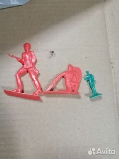 Солдатики пластмассовые СССР