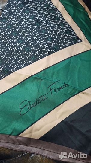Платок 95 elisabetta franchi шелк италия