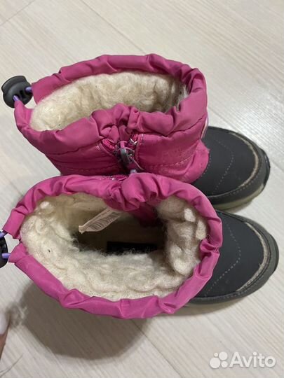 Ботинки зимние для девочки 24 размер