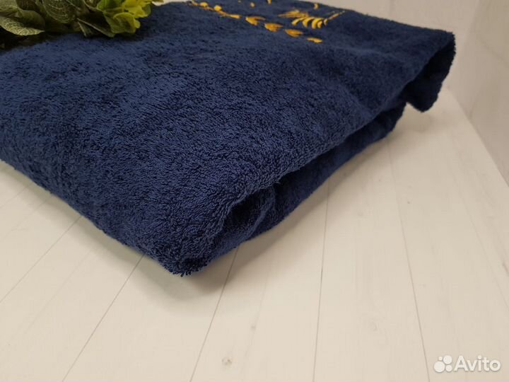 Детский махровый халат с вышивкой Ангела