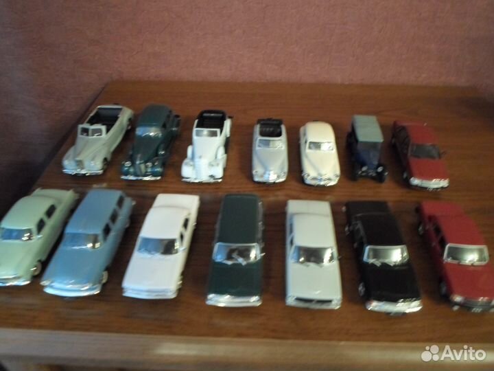 Коллекция моделей автомобилей СССР