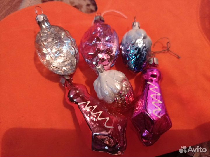 Елочные игрушки СССР