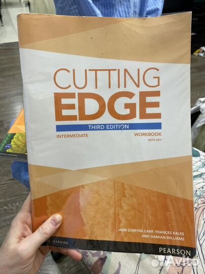 Учебник и тетрадь Cutting edge intermediate