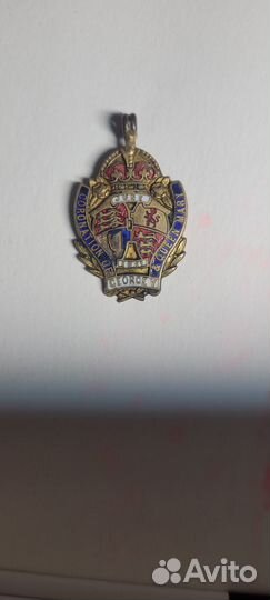 Коронационный значок Георг V 1911 год