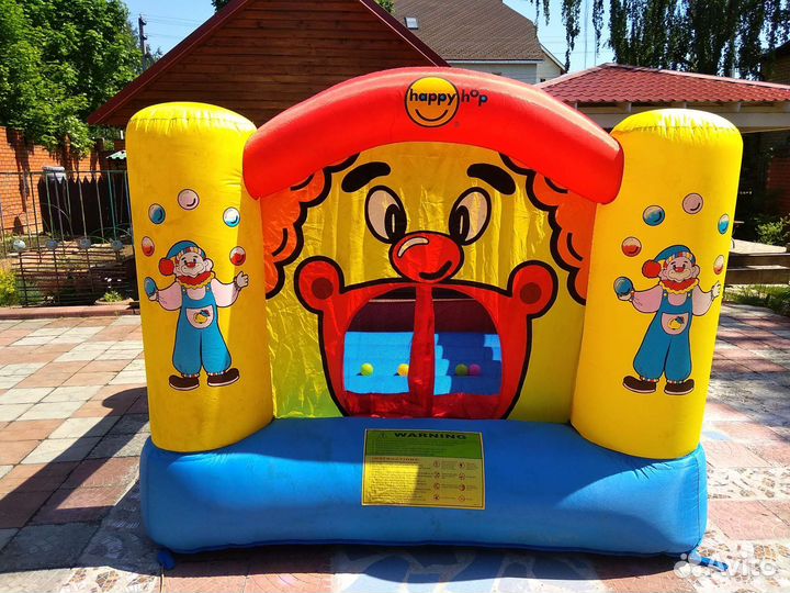 Детский батут Happy Hop с компрессором