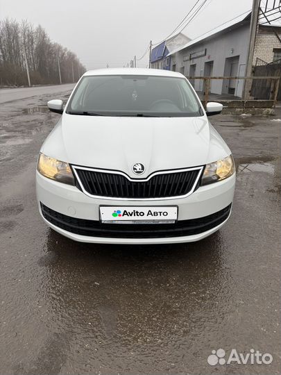 Skoda Rapid 1.6 МТ, 2016, 180 000 км