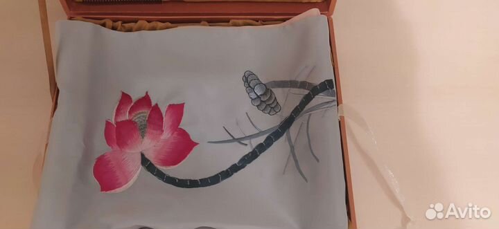 Шарф женский шелковый