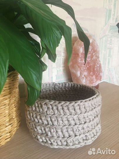 Корзина интерьерная. Ручная работа