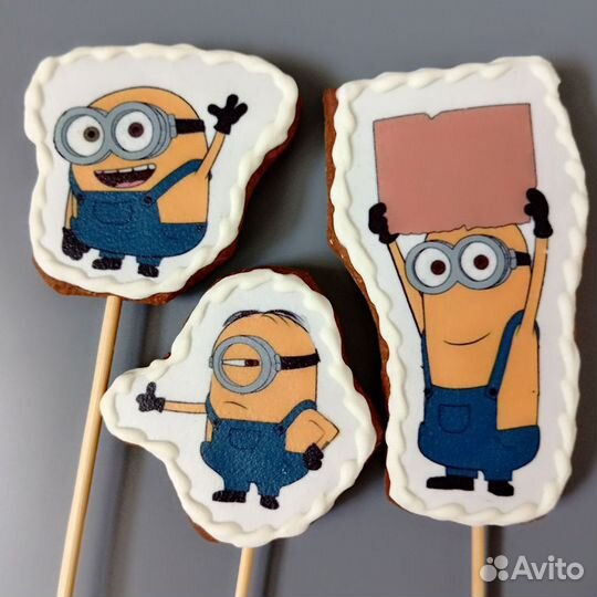 Пряники и безе для торта (топперы)