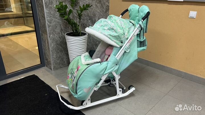 Санки коляска Ника Disney baby 2