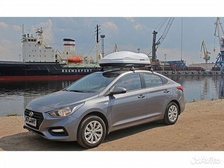 Автобокс Atlant Diamond 352 Белый глянец