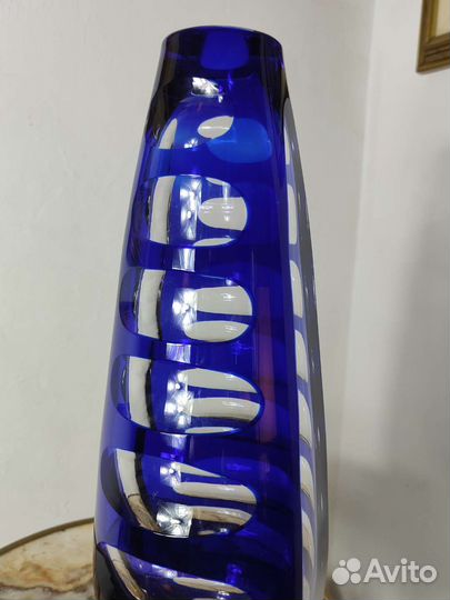 Ваза стекло Франция авторская 3D