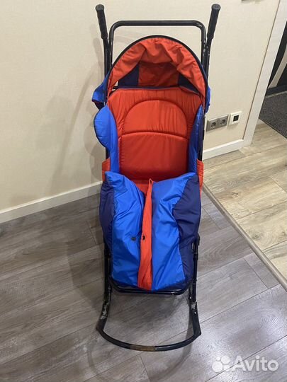 Коляска санки