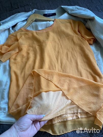 Футболка и пиджак Zara