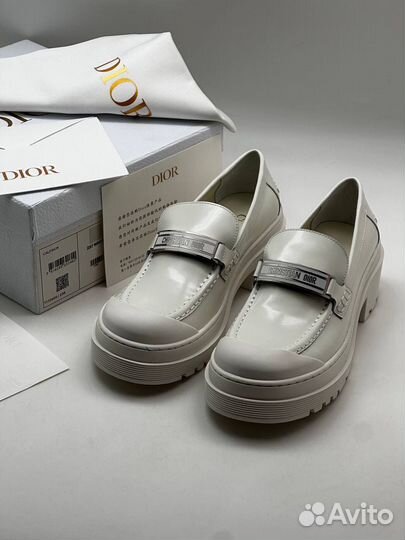 Лоферы женские Dior