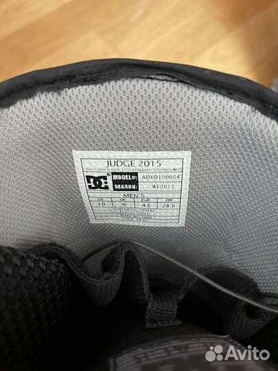 Ботинки сноуборд dc judge black camo