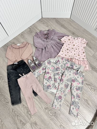 Вещи на девочку 86-92
