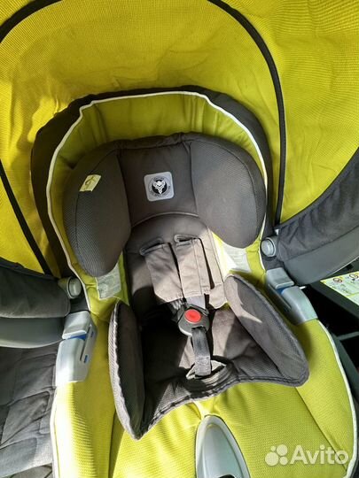 Автолюлька peg perego с базой isofix