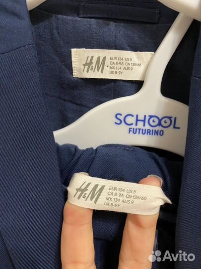 Костюм школьный H&M 134