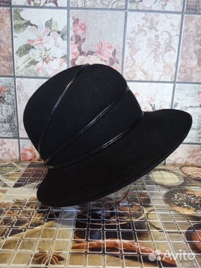 Шляпа фетровая женская
