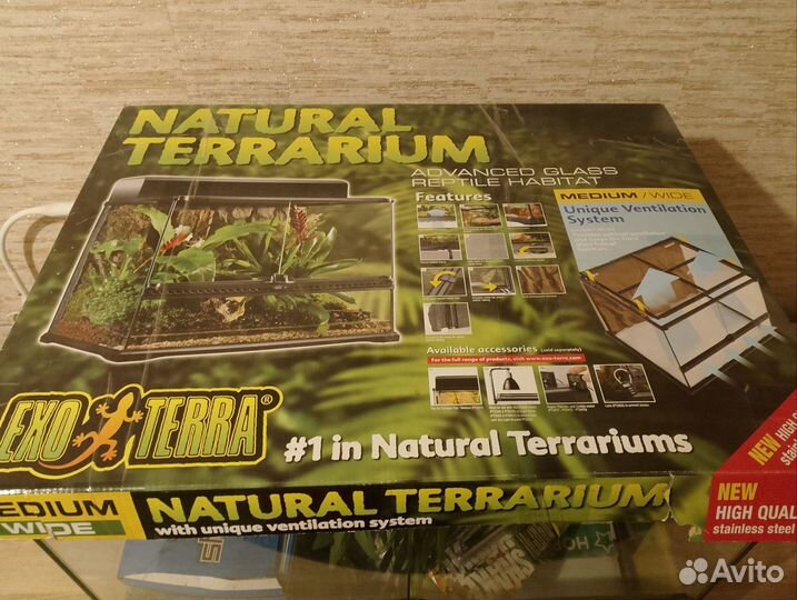 Террариум для рептилий бу