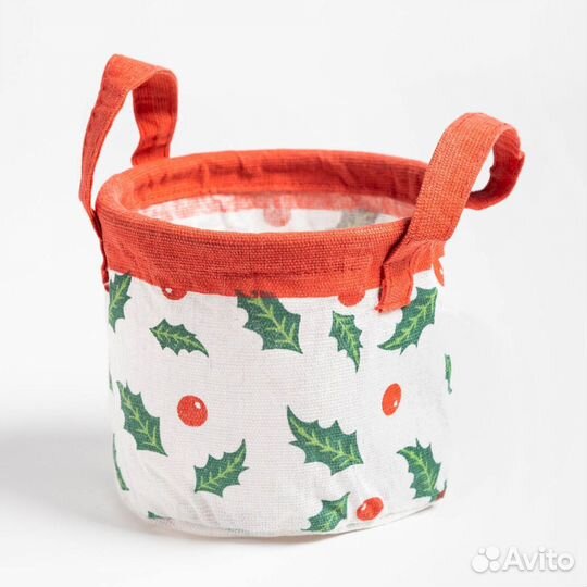 Текстильные корзинки для кухни, 3 вида разные