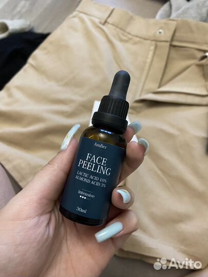 Пилинг для лица, запечатаный