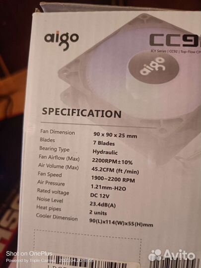 Кулер для процессора amd/intel