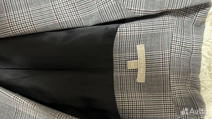 Пиджак серый