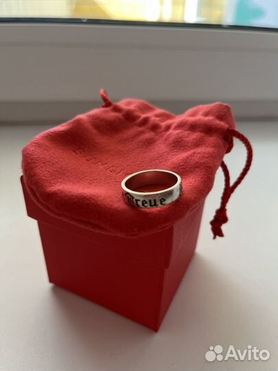 Кольцо с девизом сс