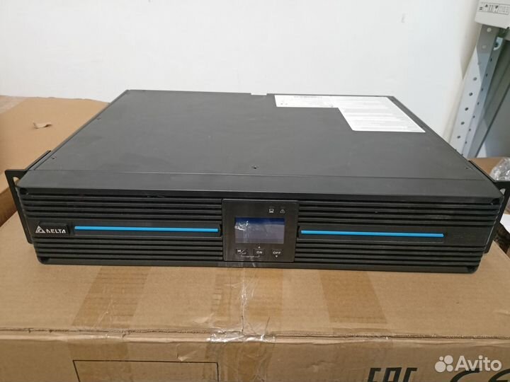 Б/у ибп Delta 1 ква + Батарейный модуль 1 kVа 18Ah